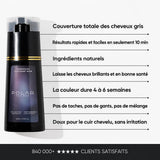 Couverture complète des cheveux blancs