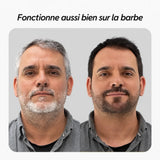 Fonctionne aussi sur la barbe