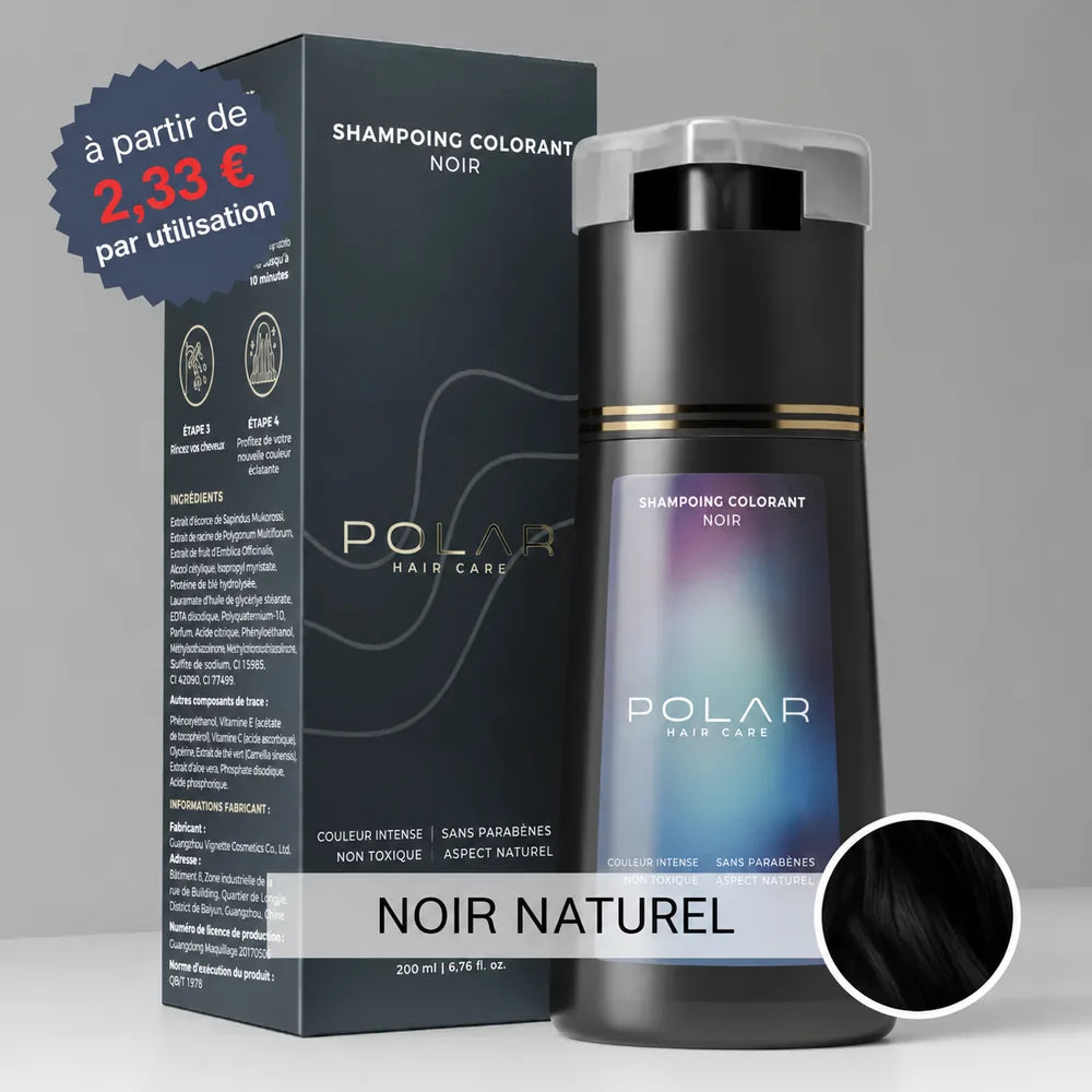 Shampooing Colorant Instantané — Noir